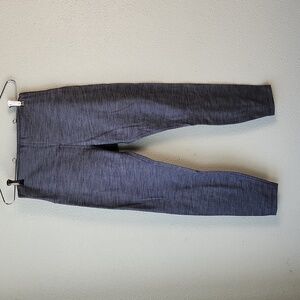 Lululemon Align Pant II 25" Mini Heathered Herringbone Heathered Black/White